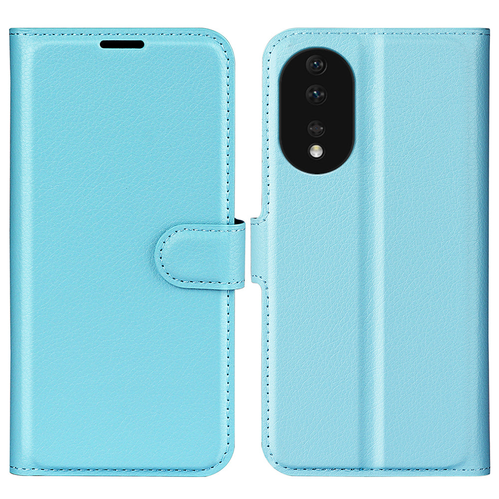 For Honor 80 5G Litchi Texture PU Leather Stand Wallet Phone Cover Full Protection Flip Anti-scratch Phone Case For Honor 80 5G Litchi Texture PU Leather Stand Wallet Phone Cover Full Protection Flip Anti-scratch Phone Case